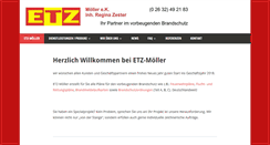 Desktop Screenshot of etzmoeller.de
